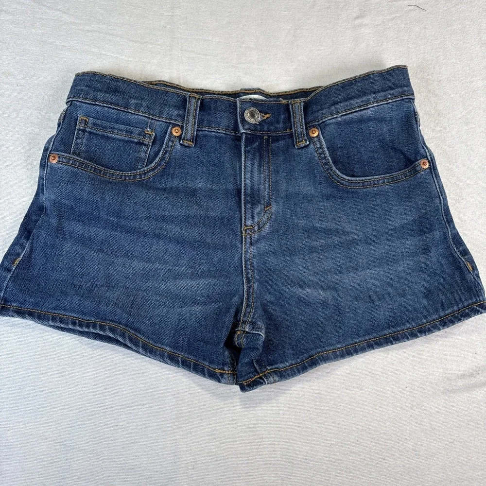 Levi's Girls 14/16 Girlfriend Jean Shorts
